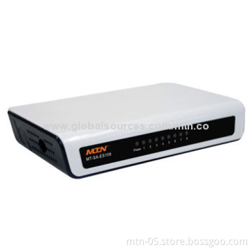 8-port 10/100Mbps Ethernet Switch, Designed to Enhance Small Workgroup Performance